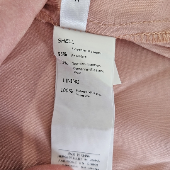 Cupshe NWT, One Shoulder Dress, Blush Pink, Size Small - Picture 11 of 16
